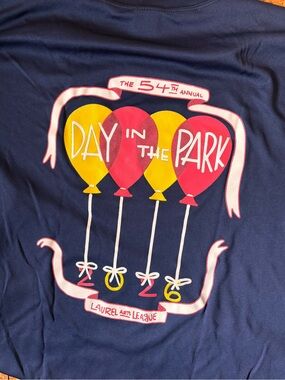 Sport-Tek Navy Laurel day in the park 2026 Short Sleeve Performance Tee